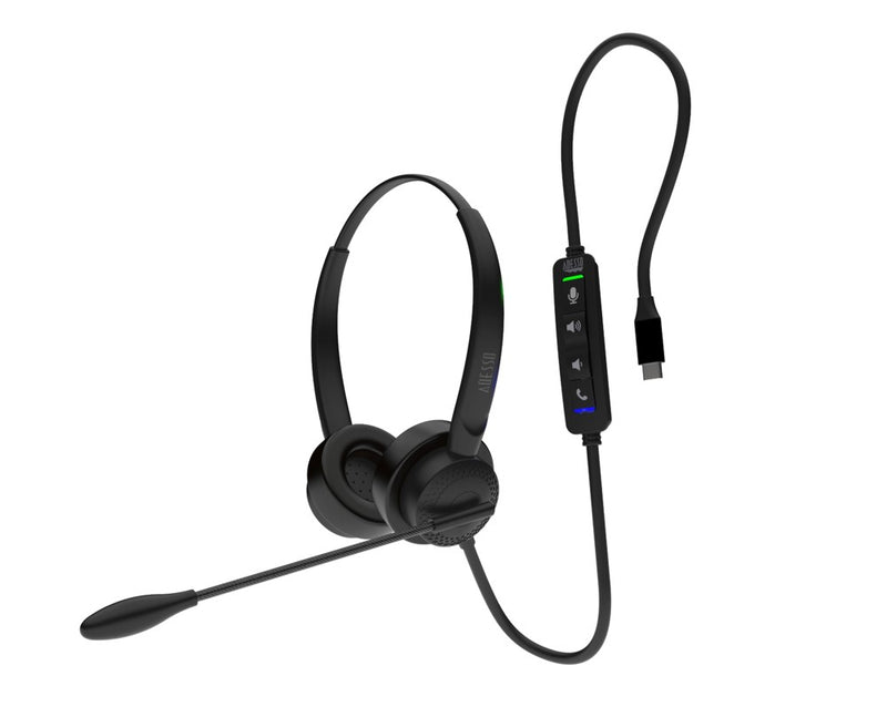 Adesso Xtream P4T-TAA USB stereo headset with push-to-talk controls