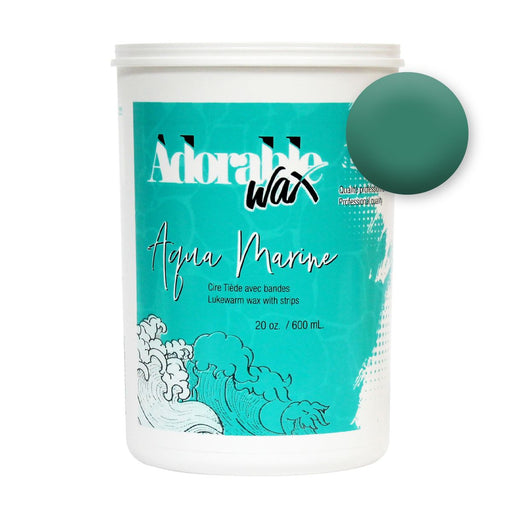 Adorable - Warm Wax 600Ml Collection for a Tropical Paradise, Aqua Marine & White Cloud Experience Beauty & Personal Care Gel - cream