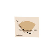 Aerolatte - Coffee Filter Paper Replacement - Unbleached Home & Kitchen 2