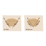 Aerolatte - Coffee Filter Paper Replacement - Unbleached Home & Kitchen 2