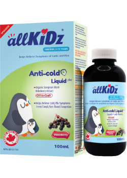 allKidz - Anti-Cold Elderberry Liq. 100ml - Limolin 