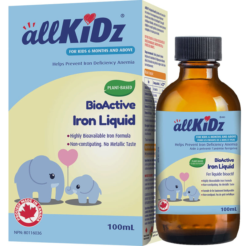 allKidz - BioActive Iron Liquid - 100ml - Limolin 
