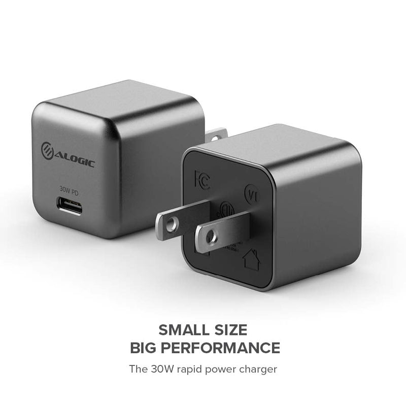 ALOGIC 30W Mini GaN Charger compact design