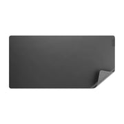 ALOGIC Duo reversible desk mat in black and dark grey