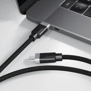 Alogic - Fusion USB - C to USB - C Cable 3ft - 100W PD, 20Gbps - Black Electronics
