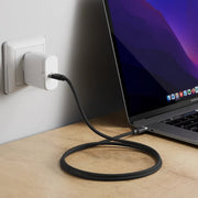 Alogic - Fusion USB - C to USB - C Cable 3ft - 100W PD, 20Gbps - Black Electronics