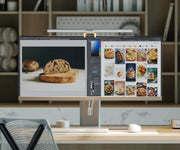 Alogic - Illuminate USB - C Light Bar with 4K Autofocus Webcam Cameras & Optics Silver