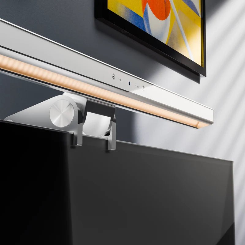 Alogic - Illuminate USB - C Light Bar with 4K Autofocus Webcam Cameras & Optics Space Grey