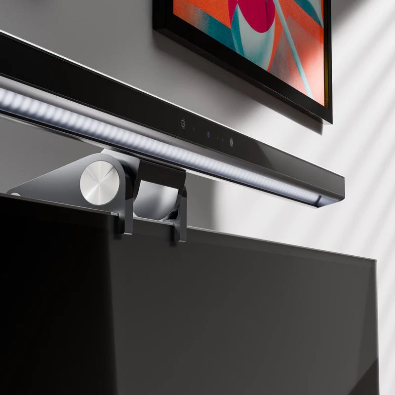 Alogic - Illuminate USB - C Light Bar with 4K Autofocus Webcam Cameras & Optics Space Grey