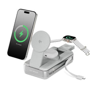 Alogic - Qi2 Power Bank 21000mAh 6 - in - 1 with USB - C 100W Fast Charging - Grey Electronics