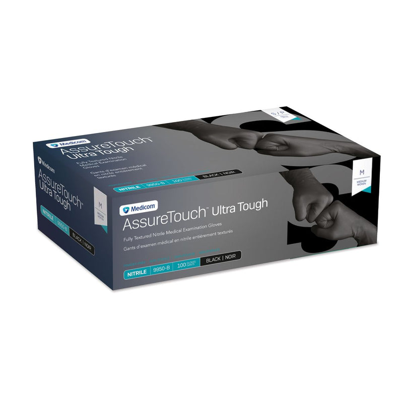 AMD Medicom - Assure Gants Nitrile Medium Black 200 units Beauty & Personal Care