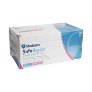 AMD Medicom - Safebasics Thin Nitrile Powder Free Gloves (300) Durable and Comfortable Health & Wellness Pink Extra - Small