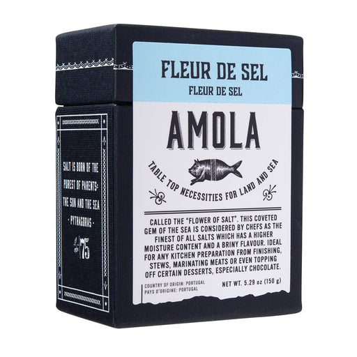 AMOLA - Salt Fleur De Sel 150g/5oz Food, Beverages & Tobacco