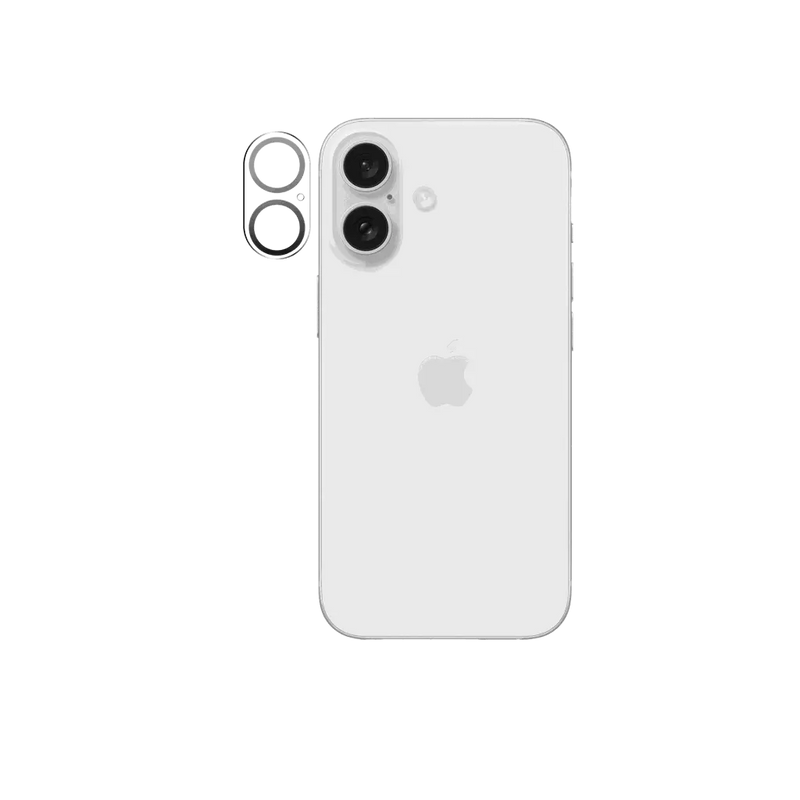 AMPD iPhone 16 camera glass protector packaging