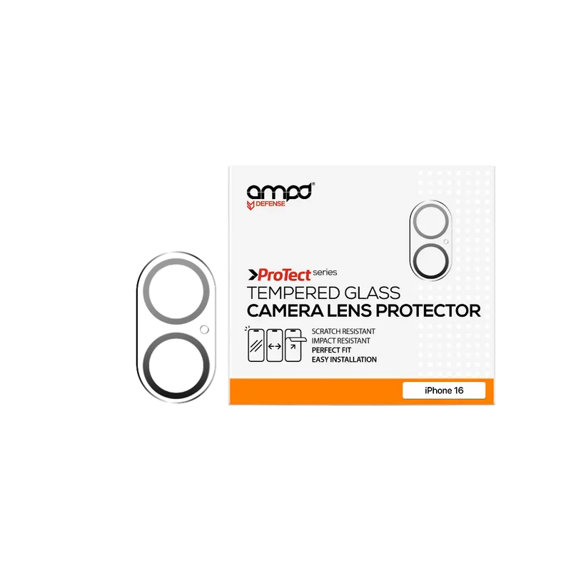 AMPD rear camera glass protector for iPhone 16