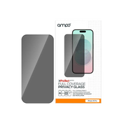 AMPD privacy tempered glass protector for iPhone 16 Pro
