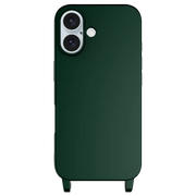 AMPD crossbody strap case for iPhone 16 in green, alternate view