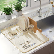UDry Dish Drying Rack with Mat - image 14