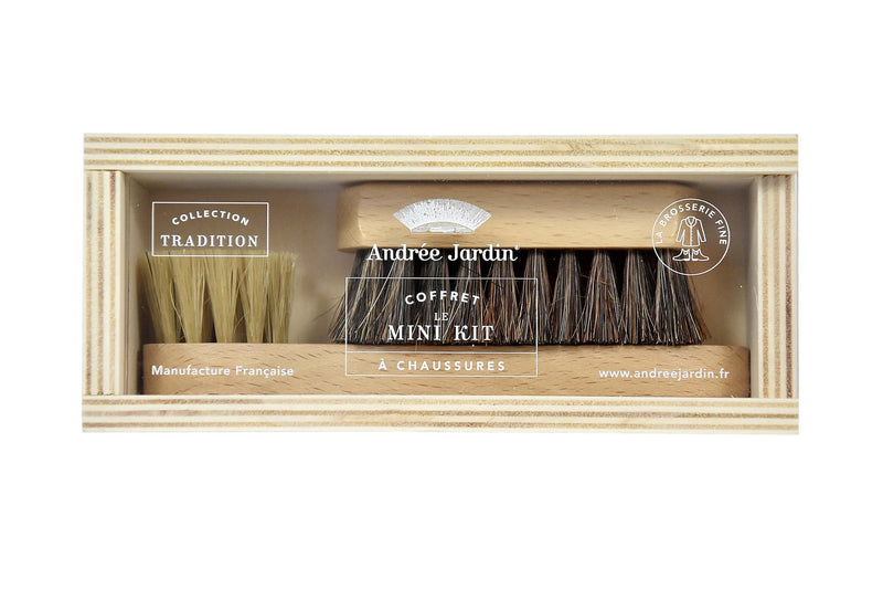 Andree Jardin - Mini Shoe Brush Kit Home & Kitchen