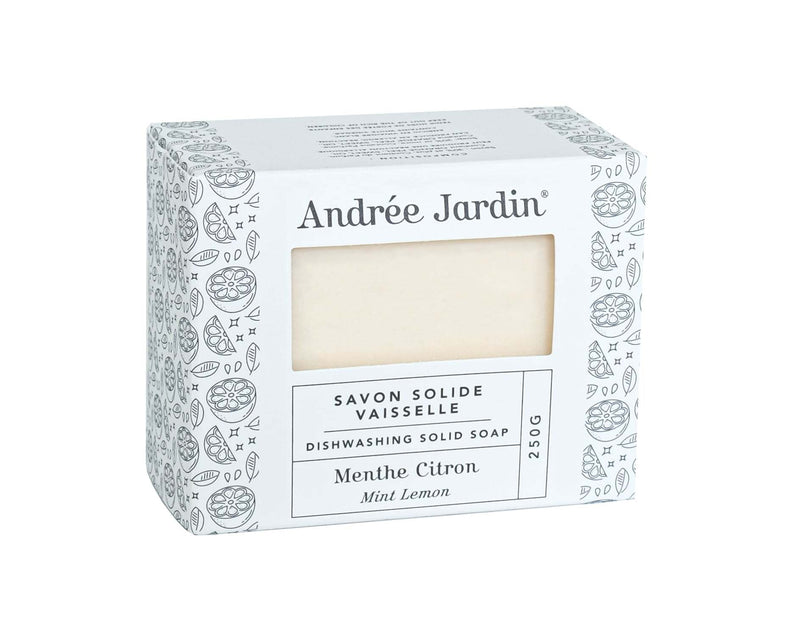 Andree Jardin - Solid Dishwashing Soap Mint Lemon 250g Home & Kitchen