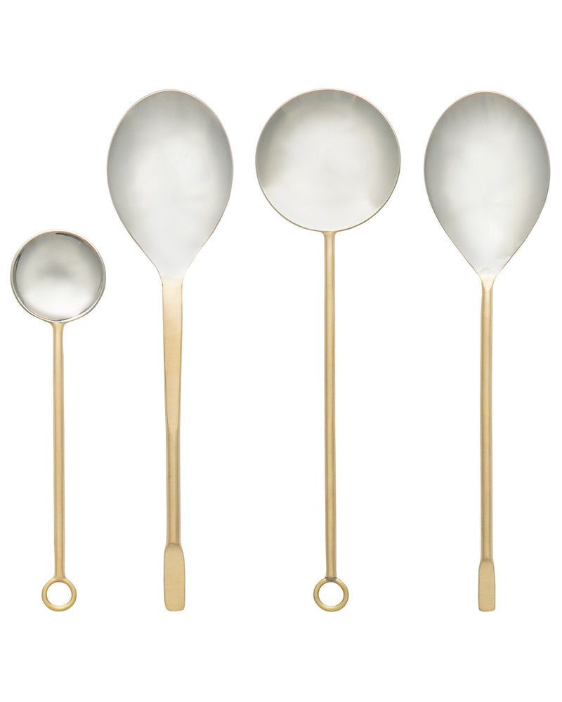Artisan 85 - Sable 4pc Mixed Spoon Set Home & Kitchen