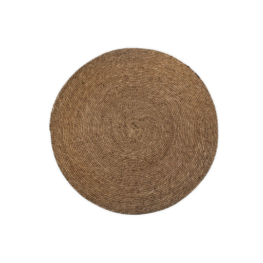 Artisan 85 - Woven Mocha Seagrass Round Placemat Home & Kitchen