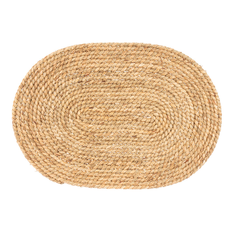 Artisan Street seagrass oval centrepiece mats, set of two