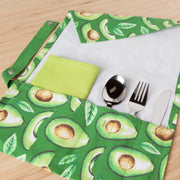 Danica - Avocados Roll Up Utensil Set of 5 - lifestyle