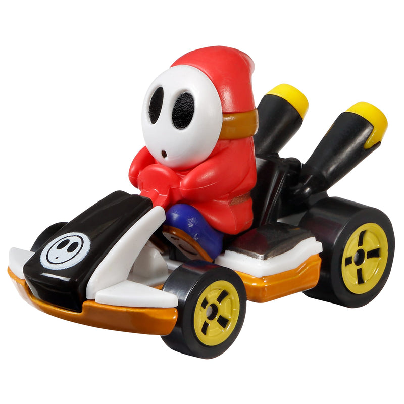 Hot Wheels - Mario Kart 1:64 Scale Die-Cast Vehicle - Shy Guy - Product view