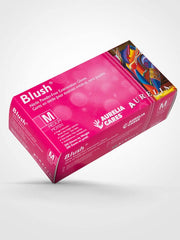 Aurelia - Blush Pink Nitrile Gloves 200 Powderfree Business & Industrial Extra - Small