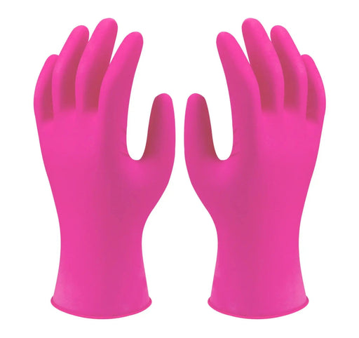 Aurelia - Blush Pink Nitrile Gloves 200 Powderfree Business & Industrial Extra - Small