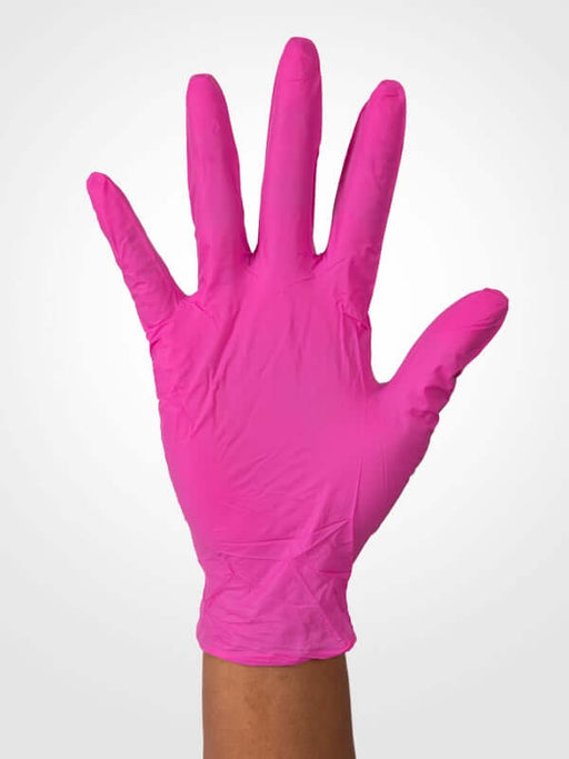 Aurelia - Blush Pink Nitrile Gloves 200 Powderfree Business & Industrial Extra - Small