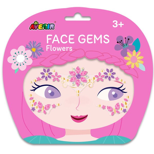 Avenir - 2025 FACE GEMS (48PCS/DISPLAY - 4ASST) Toys & Games
