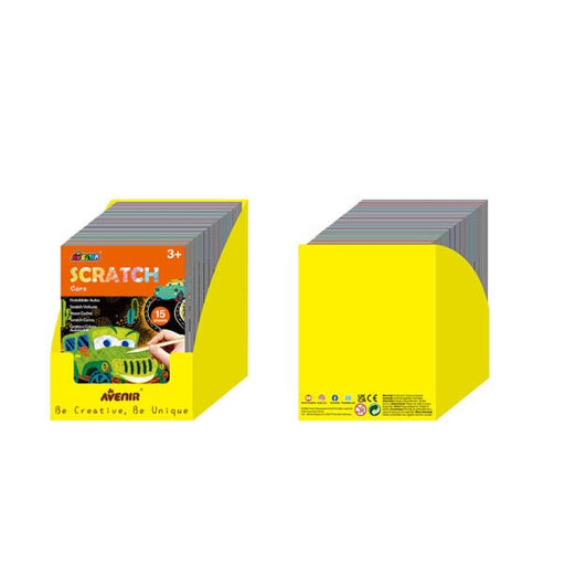 Avenir - 2025 MINI SCRATCH BOOK (12PCS/DISPLAY) Toys & Games