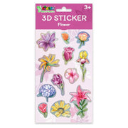 Avenir - 3D STICKER PDQ (24PCS/3 ASST) Games & Toys