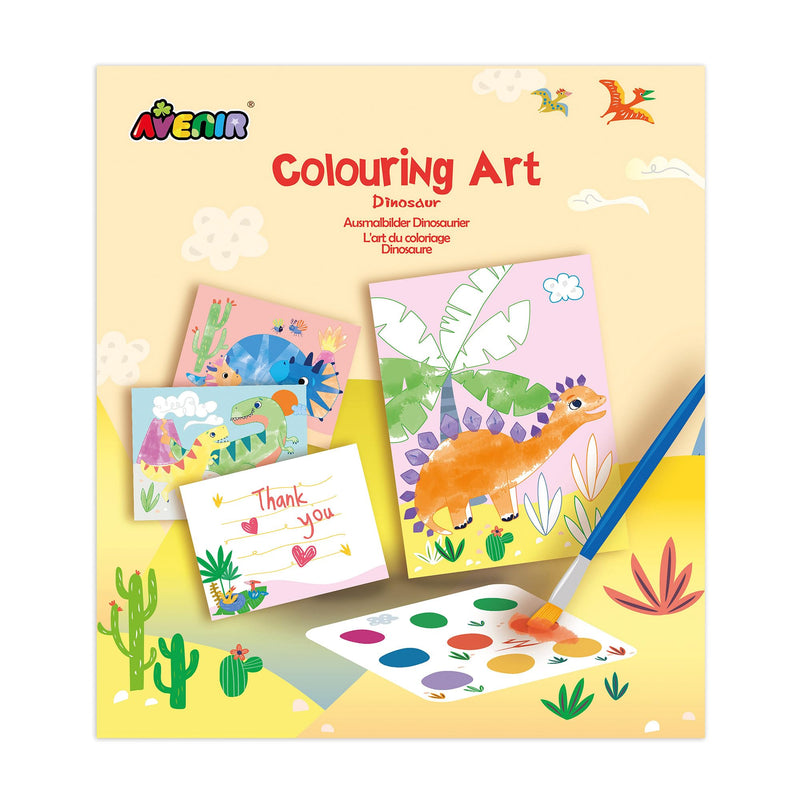 Avenir - 4 - IN - 1 DINOSAUR CRAFT KIT Toys & Games
