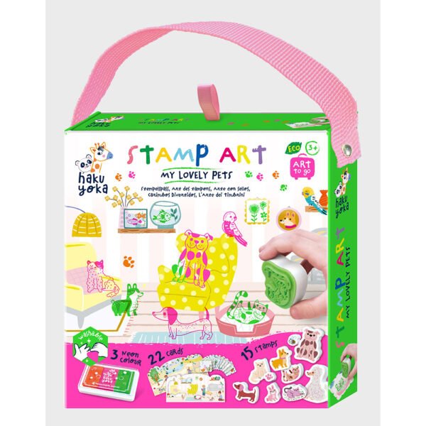 Avenir - ART TO GO - STAMP ART - MY LOVELY PETS Toys & Games