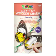 Avenir - CREATE MY WOODEN CHARM PDQ (8PCS/2 ASST) Games & Toys