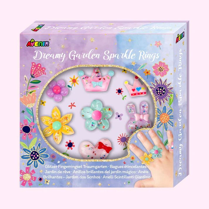 Avenir - FANCY ME SPARKLE RINGS (6PCS) - ASSORTES Arts & Entertainment