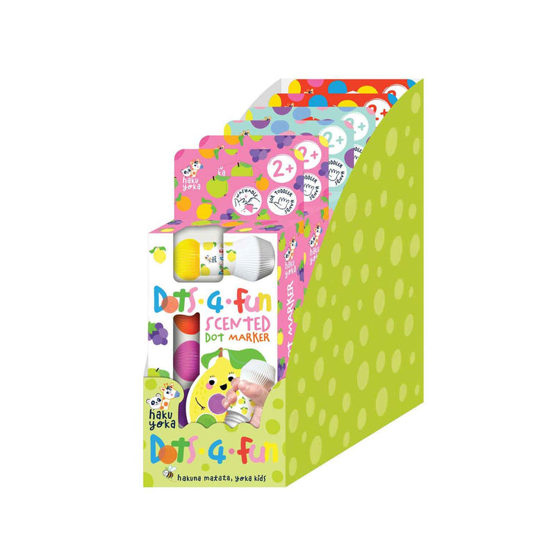 Avenir - HAKUYOKA DOTS 4 FUN DOT MARKER (6PCS/DISPLAY) Arts & Entertainment