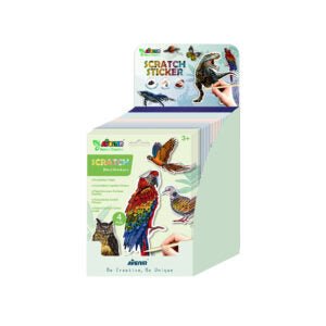 Avenir - SCRATCH STICKER ASST.PDQ (20PCS/5 ASST) Games & Toys