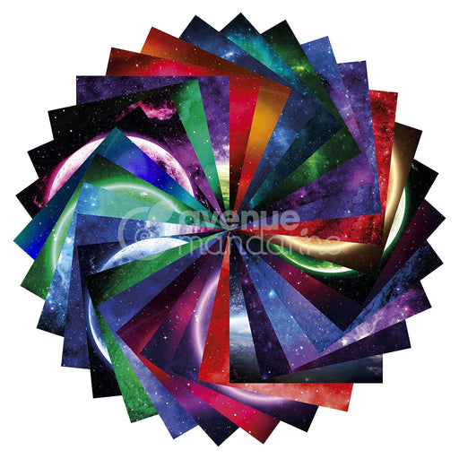 Avenue Mandarine - Origami Kit Space 60 Sheets 20X20 Arts & Crafts
