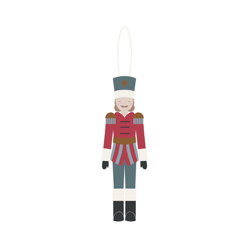 Avery Row - Christmas Tree Decoration Single Nutcracker Home & Kitchen