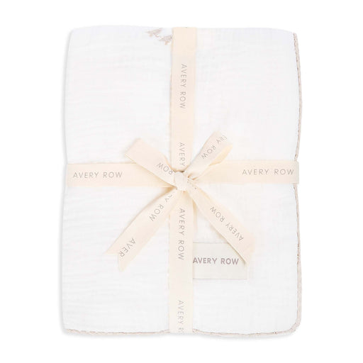 Avery Row - Embroidered Muslin blanket Little Farm Mother & Baby