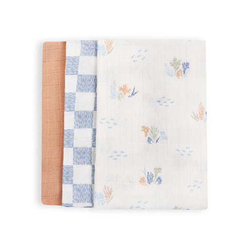 Avery Row - Muslin Squares - Set of 3 Coastline Mother & Baby