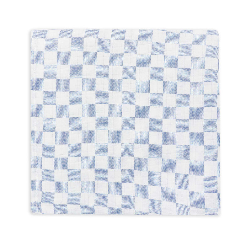 Avery Row - Muslin Swaddle Waves Mother & Baby
