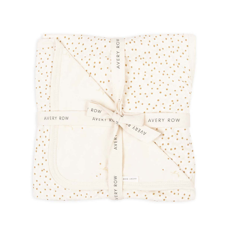 Avery Row - Printed Jersey Reversible Blanket Wild Chamomile / Daisy Meadow Mother & Baby