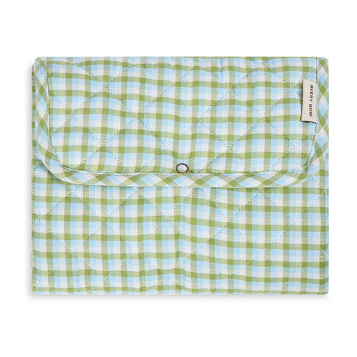 Avery Row - Travel Changing Mat Greenhouse Gingham Mother & Baby