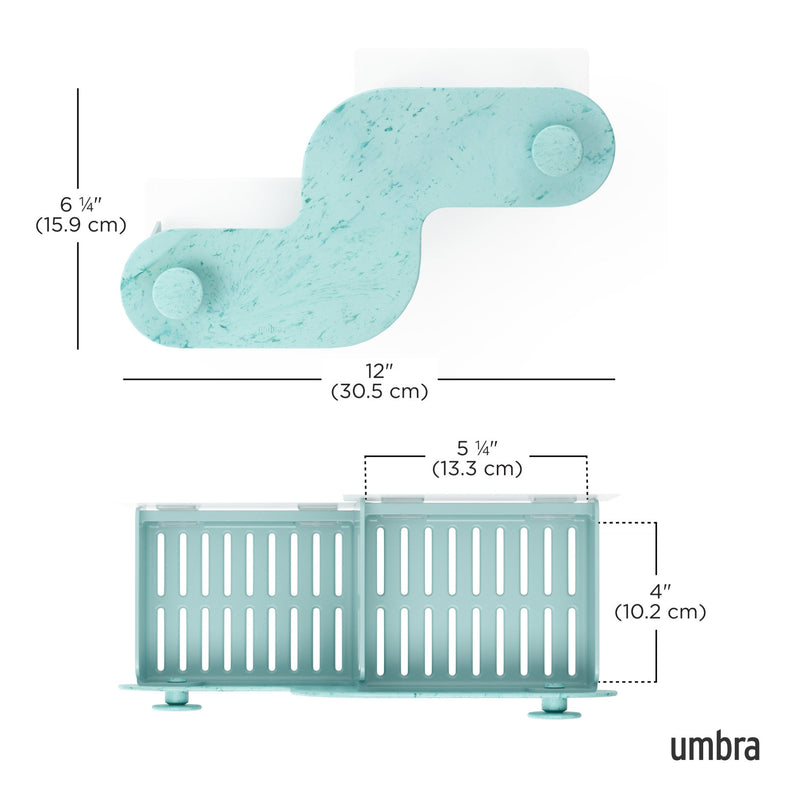 Nami Adhesive Shower Bins - image 7