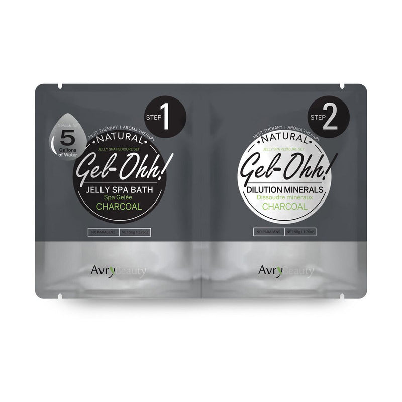 Avry - Gel - Ohh Jelly Spa Pedi Bath Beauty & Personal Care Charcoal
